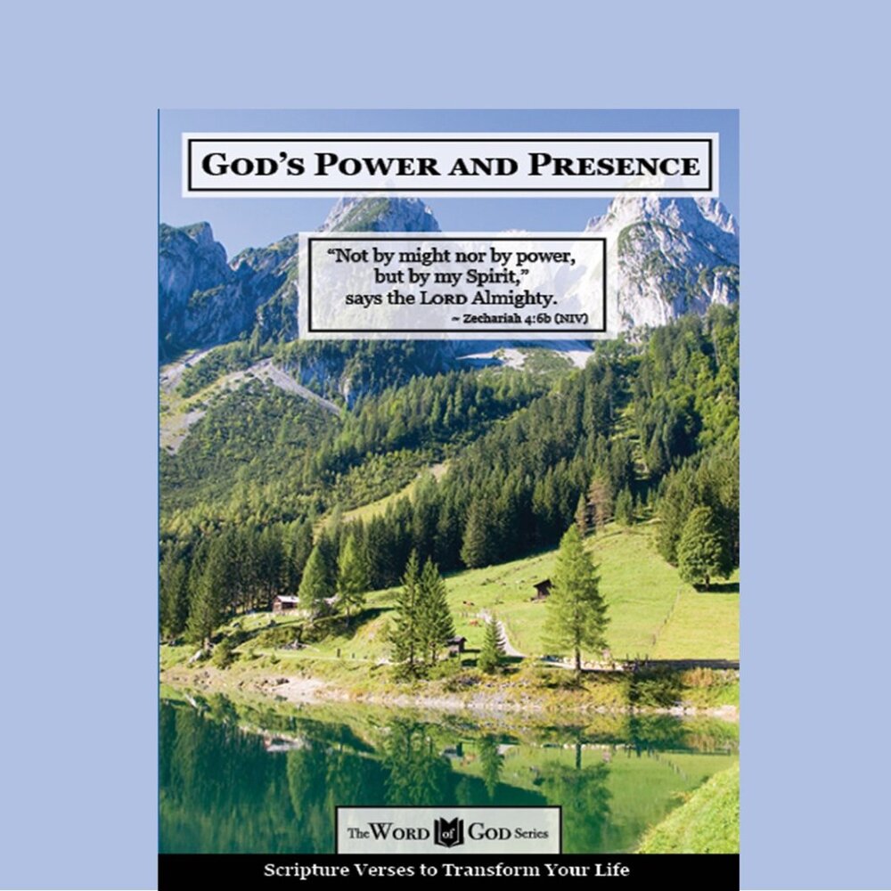 God's Power and Presence - A Scripture-Based Devotional with Beautiful Imagery